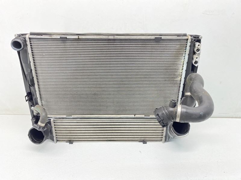 BMW E88 E82 E90 E91 E92 E89 Engine Radiator Condenser Intercooler Assembly OEM ✅