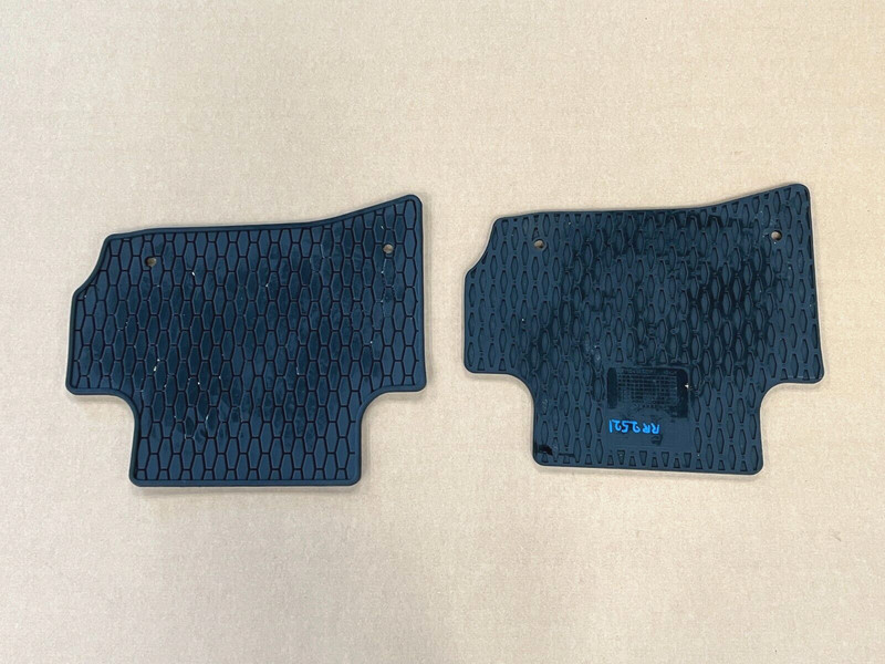 ⭐2017-2020 JAGUAR F-PACE REAR LH & RH ALL WEAHTER RUBBER FLOOR MAT OEM LOT2521