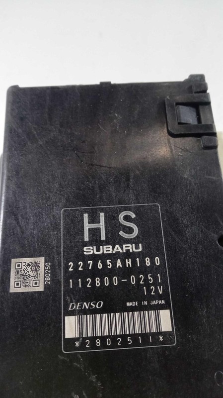 2015 Subaru Impreza Engine Control Module ECM OEM 22765AH180 118k Miles