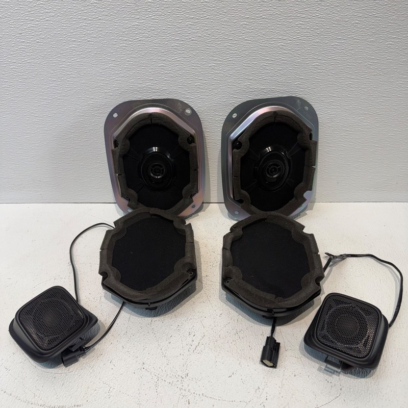 16 LINCOLN NAVIGATOR FRONT & REAR RADIO SPEAKERS & TWEETER SET, OEM