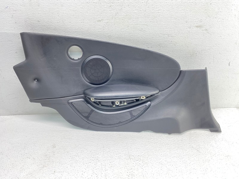 06-10 BMW E63 E64 6 Series M6 Rear Left Side Door Panel Card Leather Black OEM✅