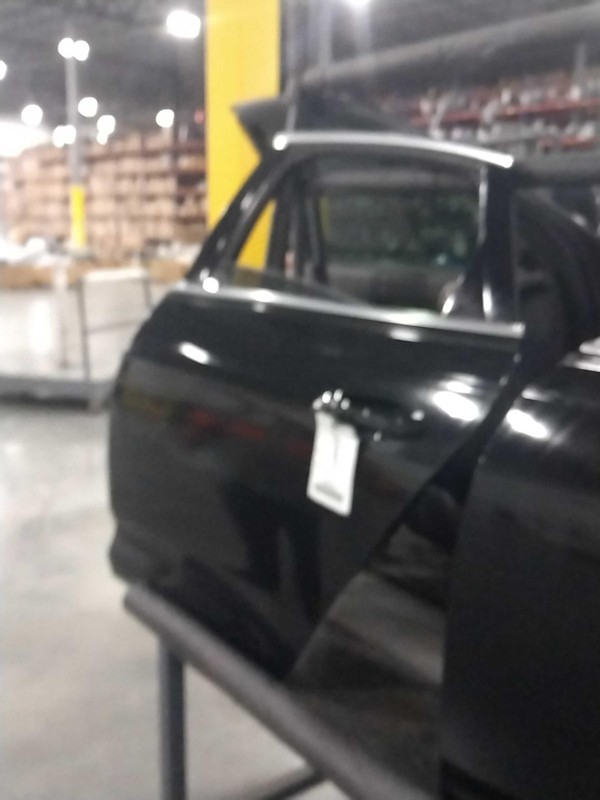 2019 AUDI A6 Left Rear Door Black 7599415 123k Miles OEM Used Parts