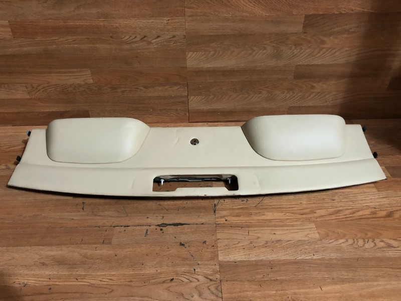 BENTLEY ARNAGE OEM REAR DECK DASH BOARD SHELF PANEL COVER TAN BEIGE