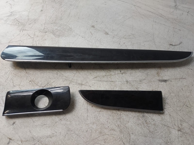 2011 CHRYSLER TOWN & COUNTRY DASH TRIM SET OEM BLACK GRANITE 3 PIECES IGNITIION