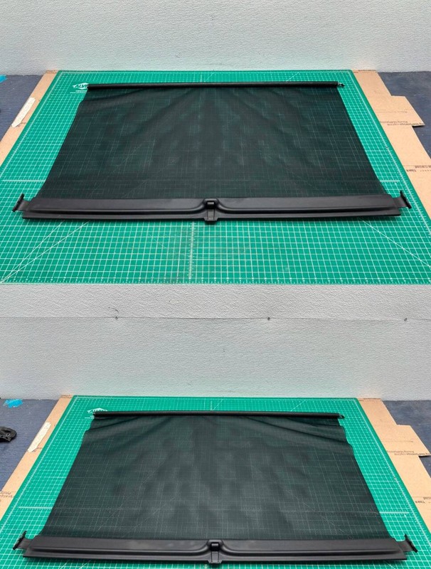 05-16 LAND ROVER REAR SUNROOF 2ND 3RD ROW SHADE COVER SET PAIR OEM