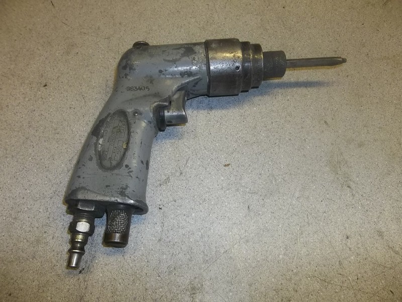 Pistol Grip Pneumatic Screwdriver Model 02607 BS3405 ID:174875 J010 10 0400