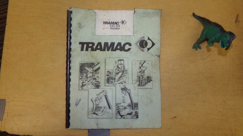 Tramac Cat 225 5029KH Manual *FREE SHIPPING*