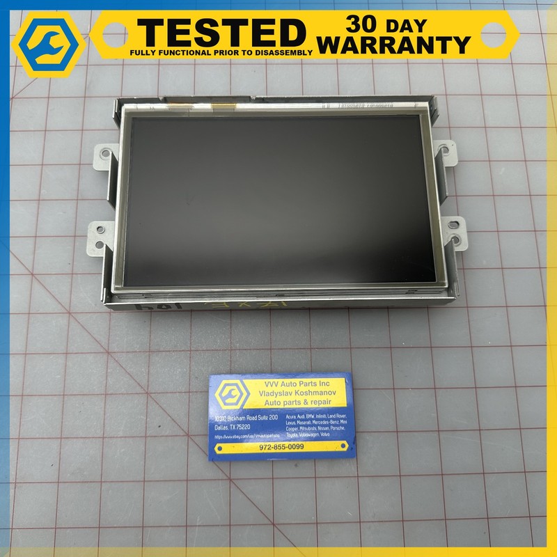 17-18 JAGUAR XE NAVIGATION INFORMATION DISPLAY SCREEN OEM