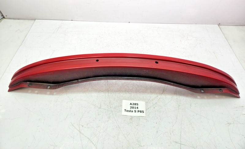 ✅ 2012-2023 OEM Tesla Model S Rear Bumper Reinforcement Carrier Impact Bar Red