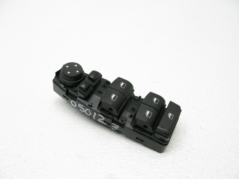 10-21 BMW F10 528i 640i M5 M6 X3 MASTER WINDOW SWITCH FRONT LEFT OEM 050123