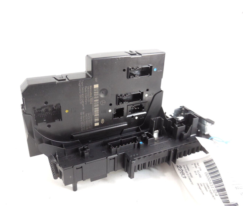 2014 14 Mercedes-Benz E350 Rear SAM Relay Fuse Box OEM 2129009722
