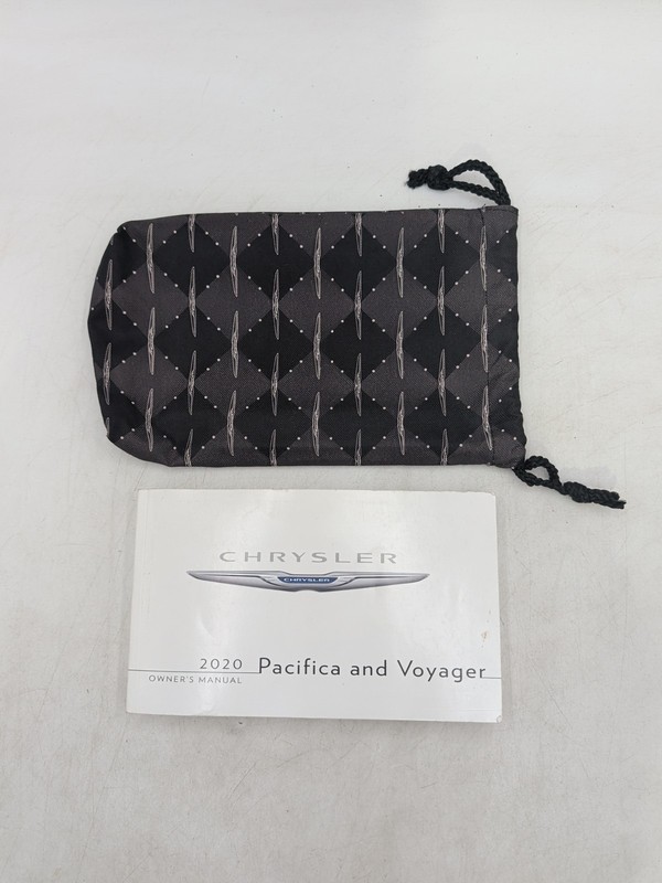 2020 Chrysler Pacifica and Voyager Owners Manual With Case Free Shipping