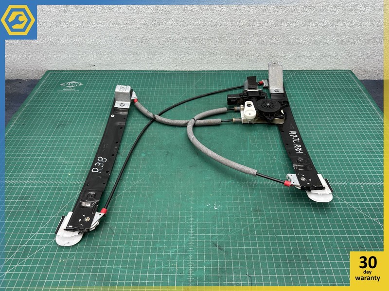 10-19 JAGUAR XJ XJR REAR RIGHT DOOR POWER WINDOW REGULATOR WITH MOTOR OEM