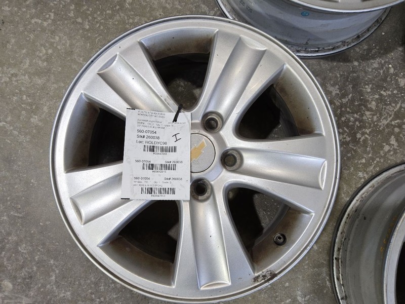 2012-2016 Chevy Impala Wheel Rim 16x6-1/2 Aluminum 5 Spoke Opt RV5