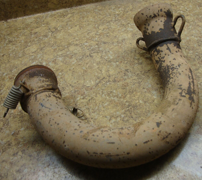1998 Polaris Xpress 300 ATV Express Exhaust Header Pipe Manifold Outtake