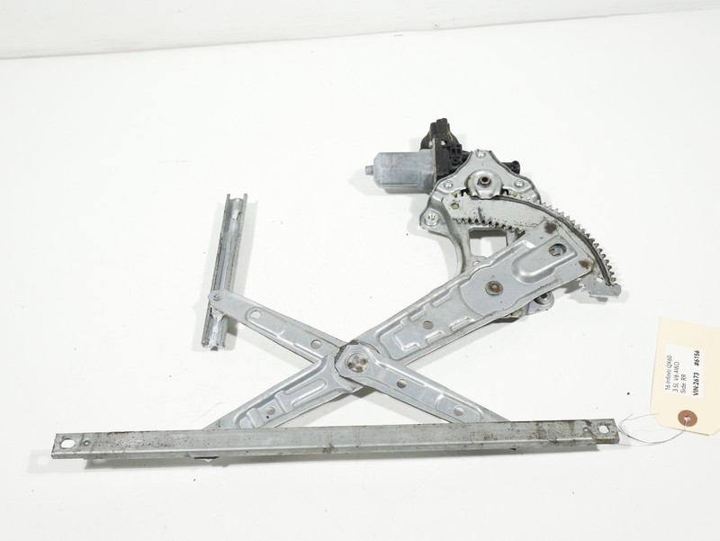 2014-2020 Infiniti QX60 Rear Right Side Door Window Regulator W/ Motor OEM