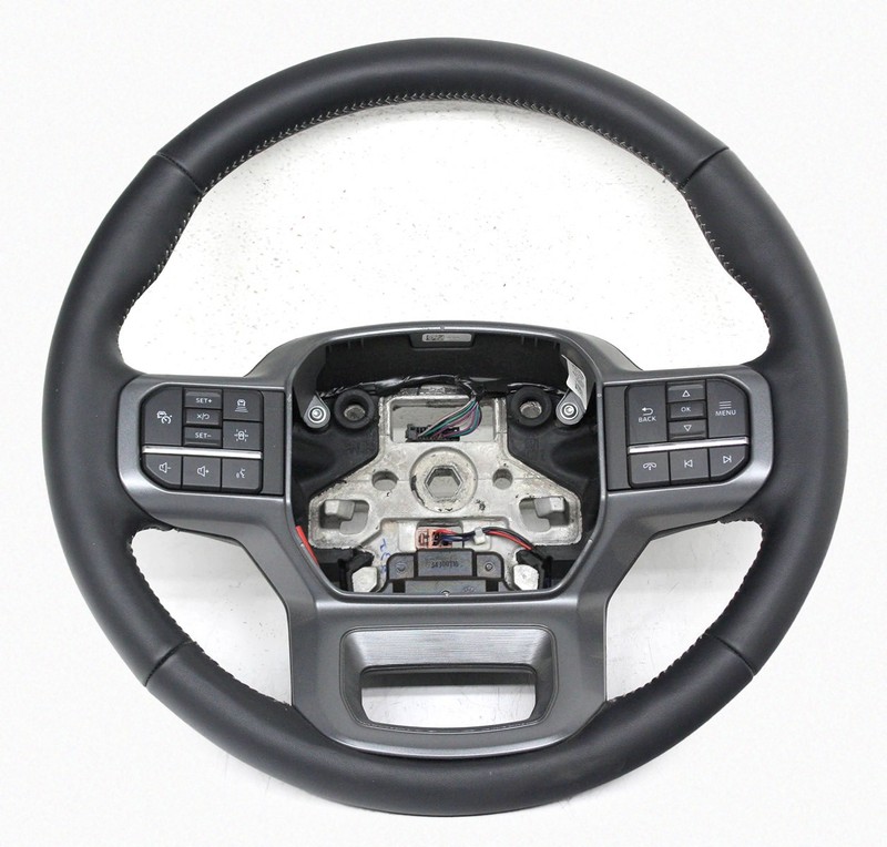OEM Steering Wheel Base For Ford F150 Lariat Black Leather ML3B-3600-RJ319W