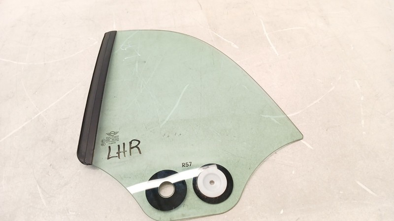 09-15 MINI COOPER S R57 CONVERTIBLE QUARTER GLASS WINDOW LEFT REAR OEM 080625