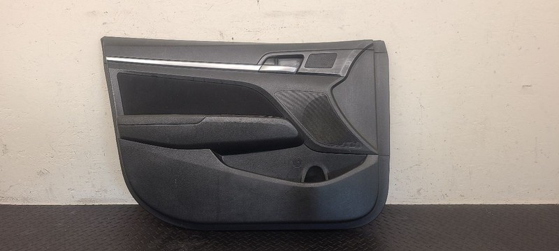 19-20 Hyundai Elantra Front Left Driver Door Trim Panel Black OEM 82305-F3560