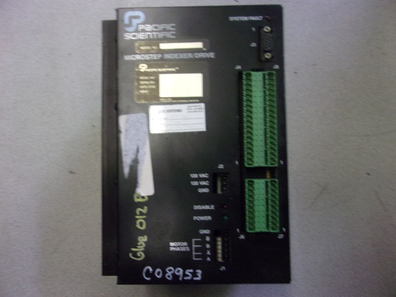 Pacific Scientific Microstep Index Drive 5445 115VAC 1Ph 3A 50/60Hz
