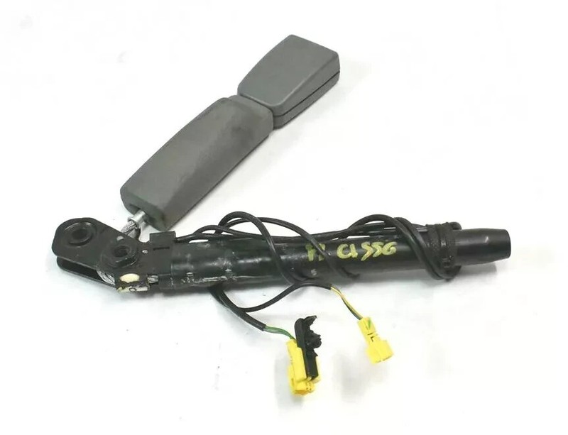 07-14 Mercedes W221 S400 S550 CL550 Front Left Driver Seat Belt Buckle Gray OEM