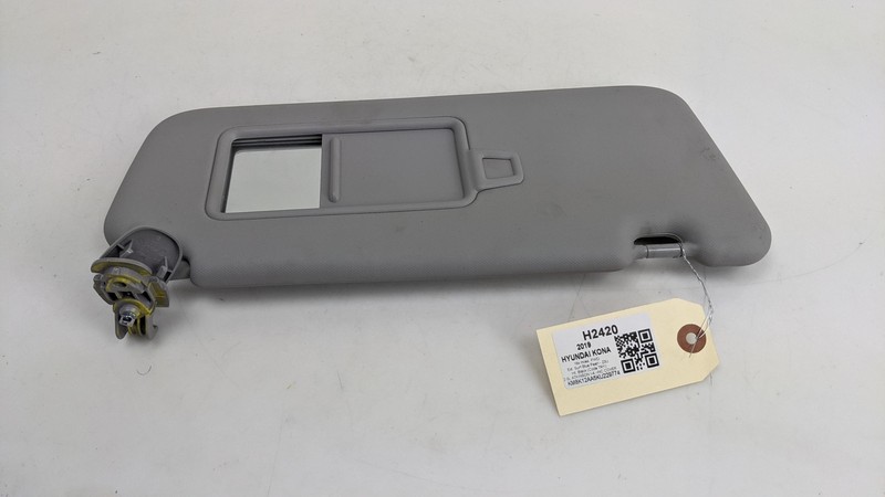 Front Right Sun Visor 2019 Hyundai Kona 85220-J9100-TTX 2018 2020 2021