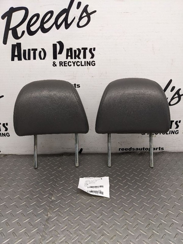 2005-2010 HONDA ODYSSEY FRONT SEAT HEADRESTS LEATHER Gray Head Rest Oem 1183109