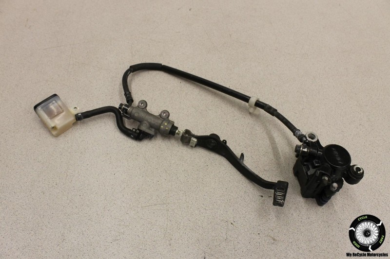 13 Honda Cbr250 Rear Brake Caliper Master Cylinder Reservoir Assembly CBR 250 R