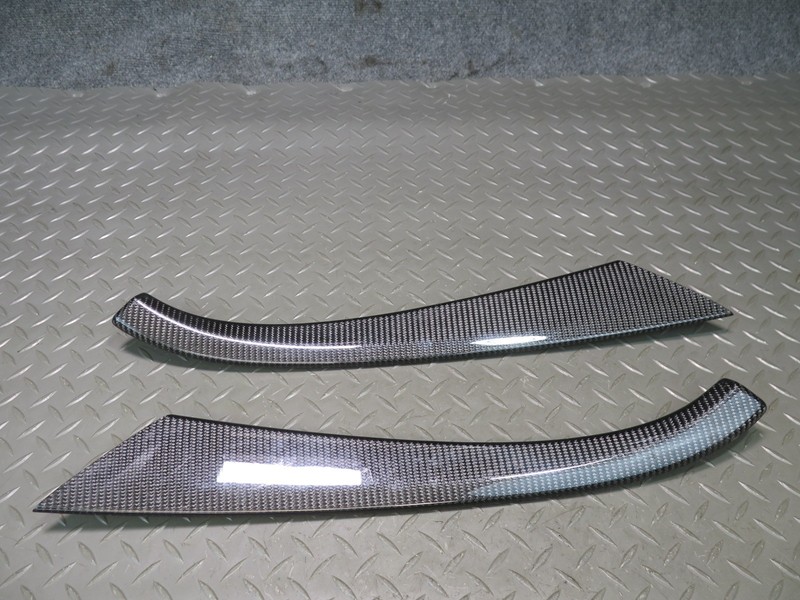 2012-2018 BMW F12 M6 REAR LEFT & RIGHT DOOR TRIM QUARTER PANEL COVER CARBON