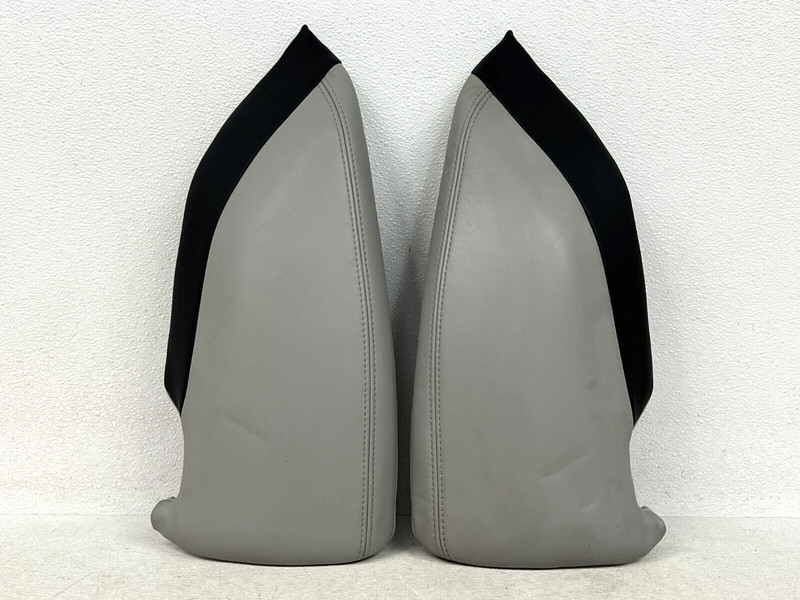 ⭐2012-2016 TESLA MODEL S REAR RIGHT & LEFT 2ND ROW SEAT BOLSTER GRAY OEM LOT2509