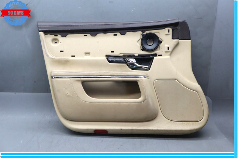 10-18 Jaguar XJ XJR XJL X351 Front Left Side Interior Door Panel Trim Beige Oem