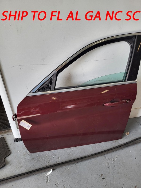 Used Oem Alfa Romeo 2019 Left Driver Front Door for Giulia 17-18