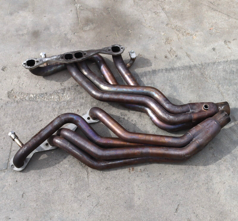 1993-1997 Camaro Firebird LT1 Stainless Works 1-3/4" Long Tube Headers Pair USED