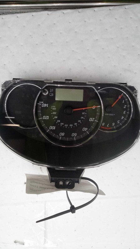 2017 Mitsubishi Mirage Speedometer Gauge OEM Silver 63K Miles NJ25-23853-605126