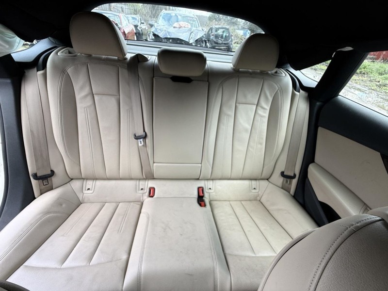 2018-2023 Audi A5 Rear 2ND Raw Seat Leather Tan