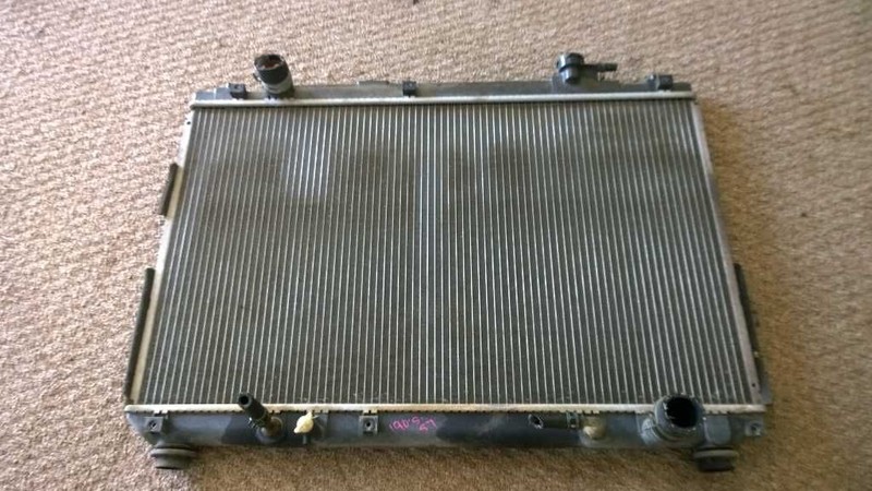01 02 03 04 05 06 07 TOYOTA HIGHLANDER 4 CYL RADIATOR OEM 190-57