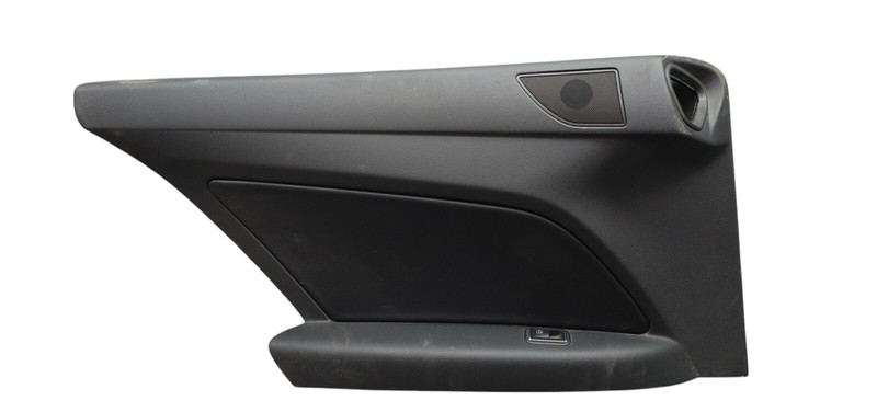 10-16 Mercedes C207 E350 Coupe Rear Left Door Panel W/ Window Switch OEM