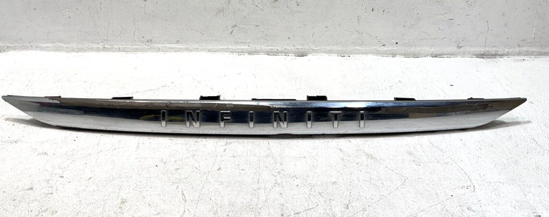 2018-19-2020 INFINITI Q50 REAR TRUNK DECK LID MOLDING TRIM FINISH PANEL OEM