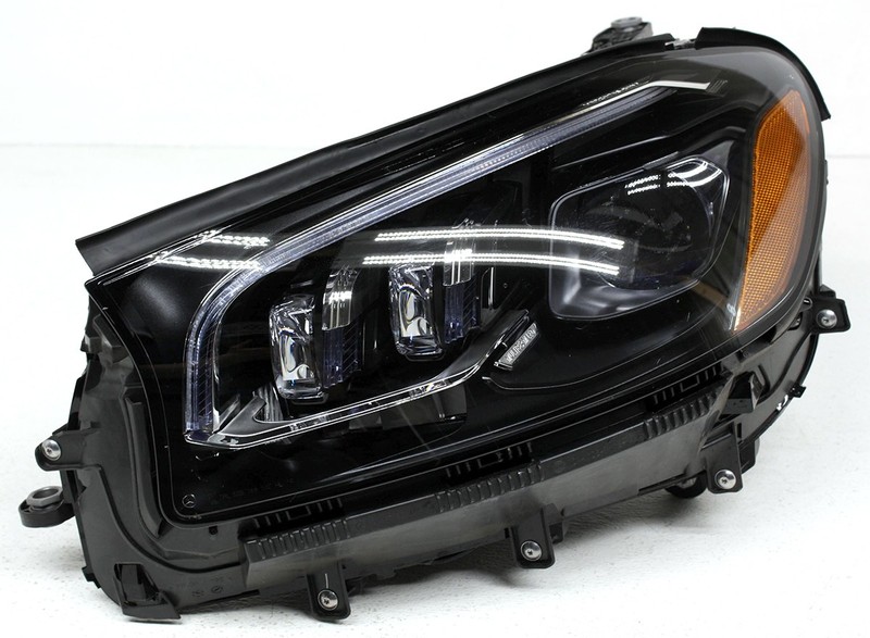 OEM Left Driver Side LED Headlamp For Mercedes-Benz GLS-Class Inner Lens Spots