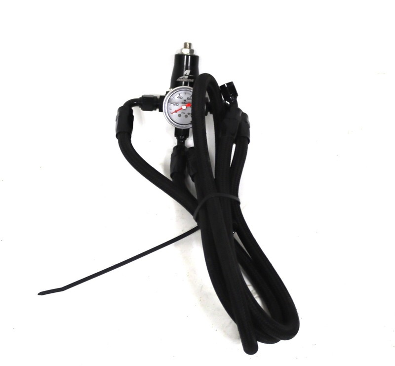 Aeromotive Adjustable Fuel Pressure Regulator With Gauge & Hoses