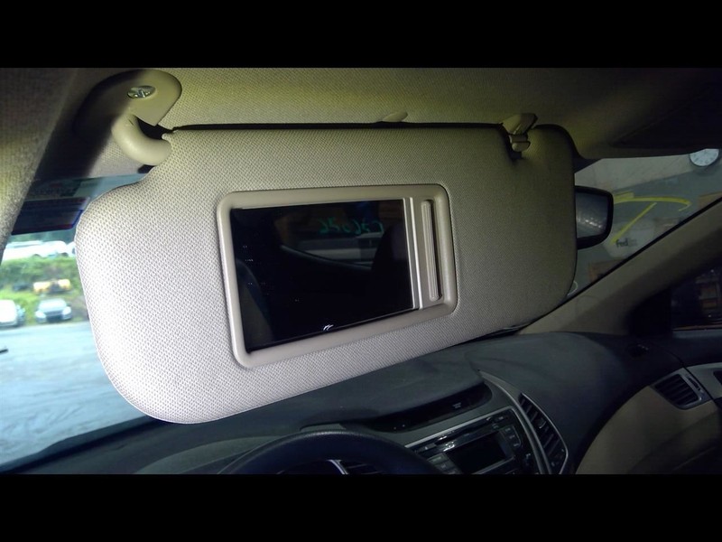 Driver Sun Visor Sedan Without Sunroof Fits 14-16 ELANTRA 1622141
