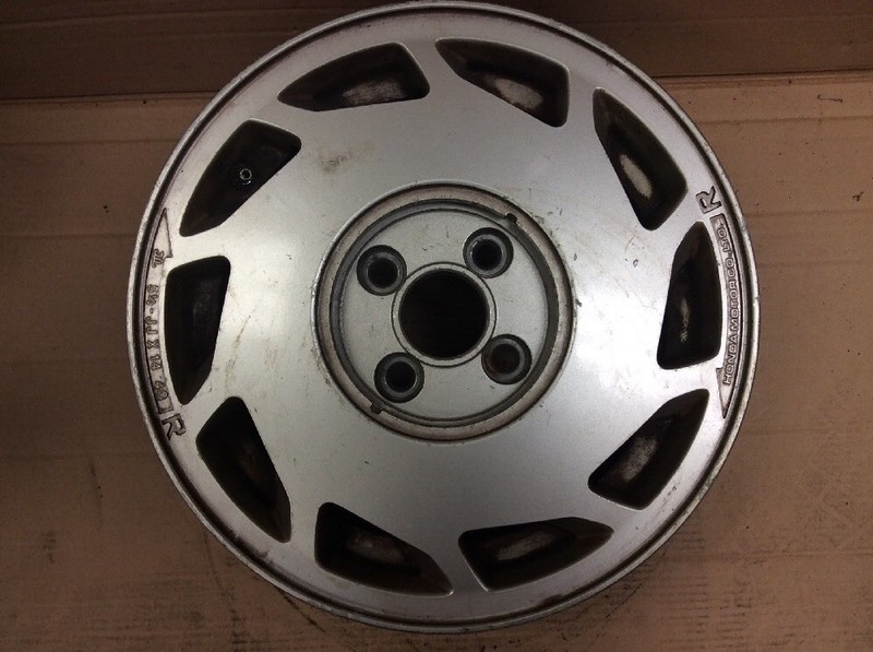 86 87 Acura Integra Right Aluminum Wheel Rim 14x5-1/2JJ 10 Spoke Used OEM