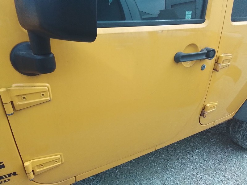 Driver Front Door VIN W 6th Digit Jk Body Full Door Fits 11-18 WRANGLER 3449127