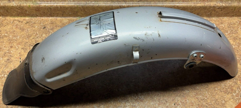 1975 Yamaha DT125 Back Rear Fender Fairing OEM 75 Dt 125 Enduro Vintage Bike Z8