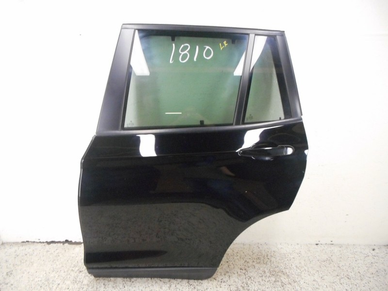 11 12 13 BMW X3 Rear Driver Left Door Assembly OEM Black