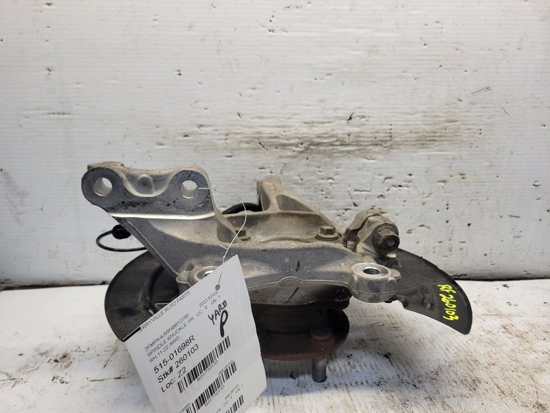Passenger Right Front Spindle/Knuckle Fits 15-24 EDGE 1770133