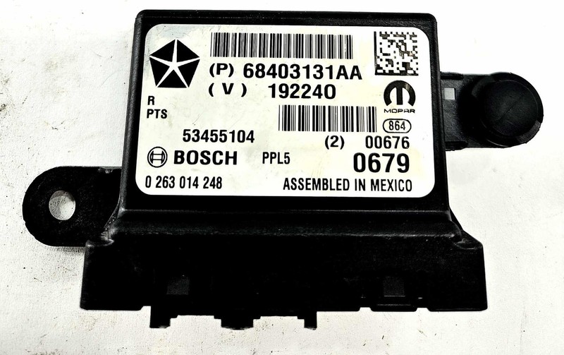 2019 Jeep Compass Parking Assist Module OEM 68403131AA