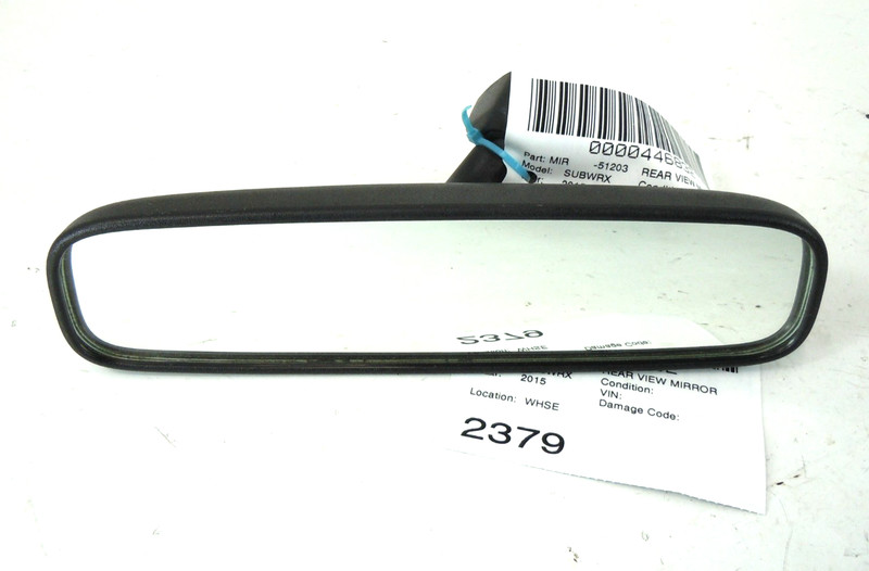 2015-2023 Subaru WRX Rear View Mirror OEM Manual Dimming