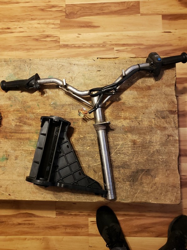 POLARIS MSX 150 OEM Steering Helm w/ Handlebars #4B207J
