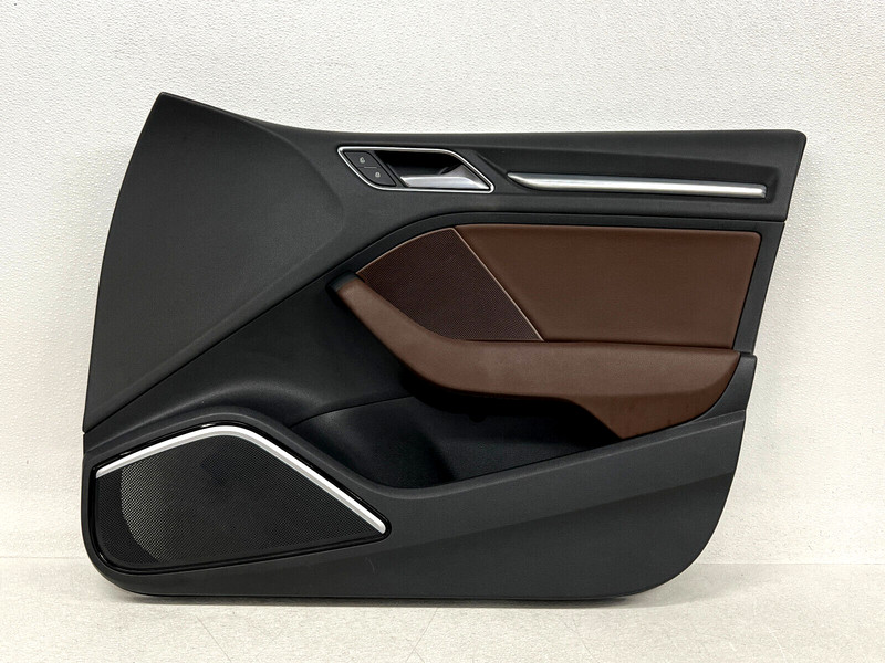 ⭐2017-2020 AUDI A3 S3 FRONT RIGHT PASS SIDE INTERIOR DOOR TRIM PANEL OEM LOT2535